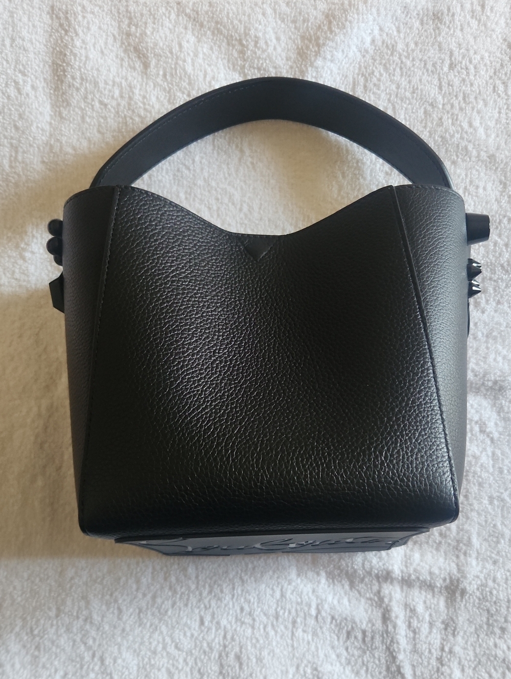 Christian Loubouti Leather Cabachic Handbag